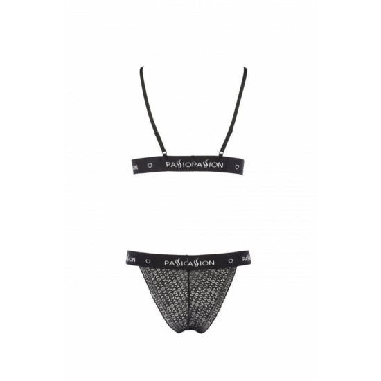 Комплект нижнего белья, чёрный GLAMISS SET Black, S/M