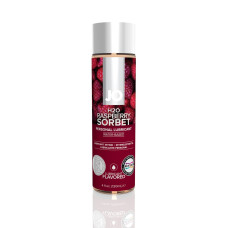 Малинова оральна змазка для сексу на водній основі JO H2O Raspberry Sorbet, 120 ml