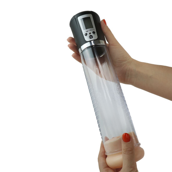 Автоматична вакуумна помпа на акумуляторі з LED-табло Man Powerup