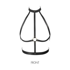 Портупея, черная Bijoux Indiscrets Maze H Harness Black