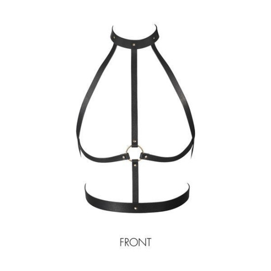 Портупея, чорна Bijoux Indiscrets Maze H Harness Black