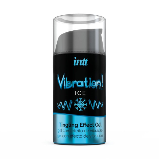 Жидкий вибратор с охлаждающим эффектом Intt Vibration Ice, 15 ml