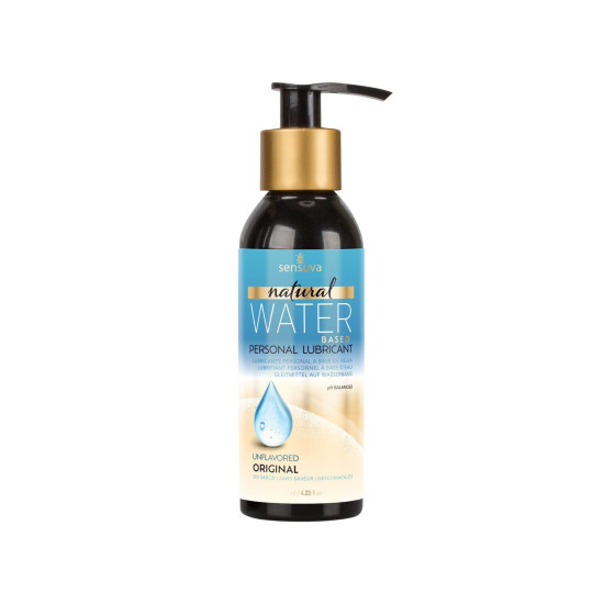 Интимная смазка без глицерина и парабенов на водной основе Sensuva Natural Water-Based, 125 ml