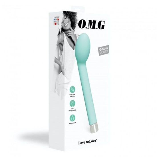 Вібратор для точки G, м'ятний Love To Love O.M.G. Menthe