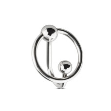 Уретральна вставка з кільцем, діаметр кільця 3,2 см Sinner Gear Unbendable Sperm Stopper Solid