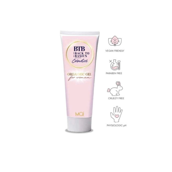 Стимулюючий крем-гель для жінок BTB ORGASMIC GEL, 75 ml