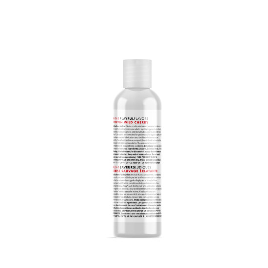 Интимная смазка с вишневым вкусом на водной основе Swiss Navy 4 in 1 Poppin Wild Cherry, 29.5 ml