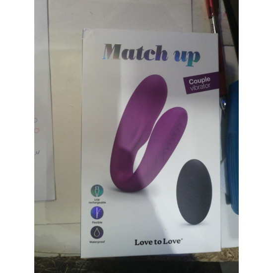 Вібратор для пар з пультом ДК Love To Love MATCH UP - SWEET ORCHID (пом'ята упаковка!!!)