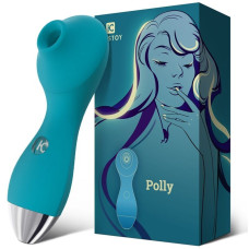 Вакуумний вібратор, синій KisToy Polly Blue