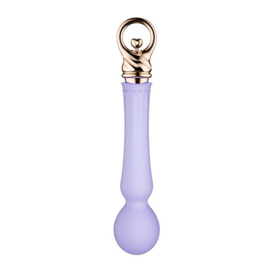 Вібромасажер з підігрівом, фіолетовий Zalo Sweet Magic Confidence Wand Fantasy Violet
