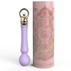 Вибромассажер с подогревом, фиолетовый Zalo Sweet Magic Confidence Wand Fantasy Violet