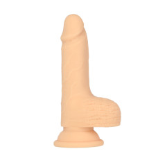 Фалоімітатор з пульсацією, довжина 16,5 см, діаметр 3,2 см Naked Addiction 6.5" Thrusting Dong With Remote