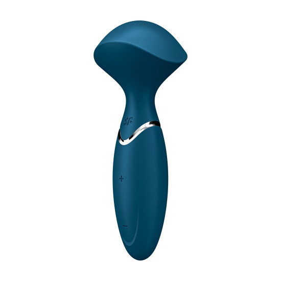 Вібромасажер, синій Satisfyer Mini Wand-er Blue