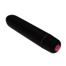 Силіконова вібропуля з 10 режимами, на батарейках, чорна Adrien Lastic Univibe Black
