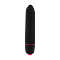 Силіконова вібропуля з 10 режимами, на батарейках, чорна Adrien Lastic Univibe Black