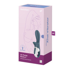 Надувний анальний вібратор Satisfyer Air Pump Booty 2