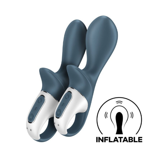 Надувной анальный вибратор Satisfyer Air Pump Booty 2
