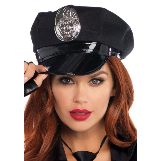 Эротический костюм полицейской (6 предметов) Leg Avenue Dirty Cop, M/L