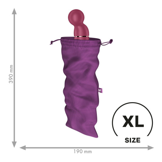 Мешочек для хранения игрушек, фиолетовый Satisfyer Treasure Bag Violet, XL