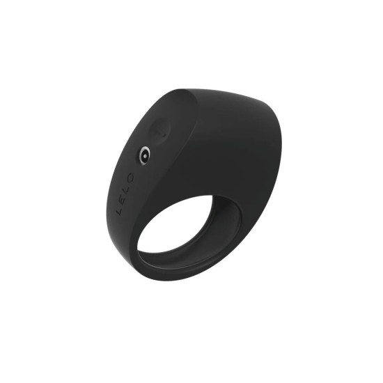 Эрекционное кольцо с вибрацией и управлением со смартфона, чёрное LELO Tor 3 Black