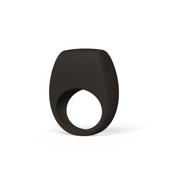 Эрекционное кольцо с вибрацией и управлением со смартфона, чёрное LELO Tor 3 Black