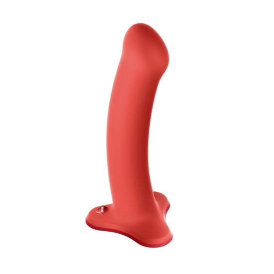 Фаллоимитатор очень гибкий, длина 18,3 см, диаметр 3,7 см, оранжевый Fun Factory Magnum Orange