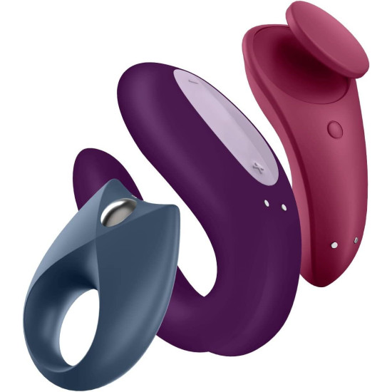 Набор (Double Joy, Sexy Secret, Royal One) Satisfyer Partner Box 3