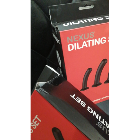 Nexus Dilating Set - набор дилдо (17 см, 15 см, 12,5 см) (мятая упаковка)