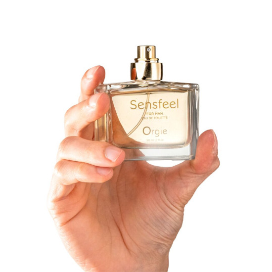 Парфуми з феромонами для чоловіків (цитрусово-деревний аромат) Orgie Sensfeel for Man, 50 ml