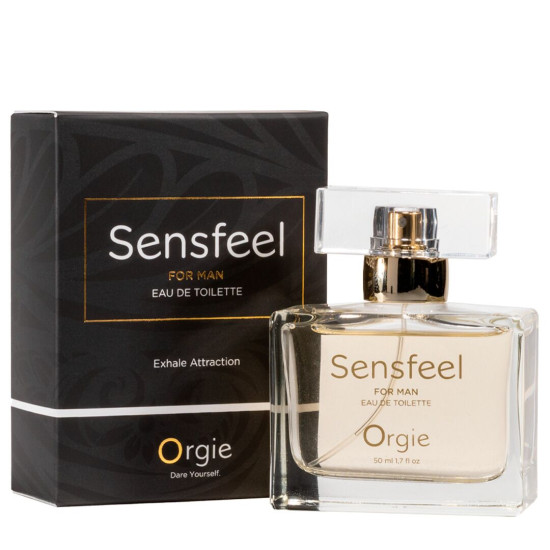 Парфуми з феромонами для чоловіків (цитрусово-деревний аромат) Orgie Sensfeel for Man, 50 ml