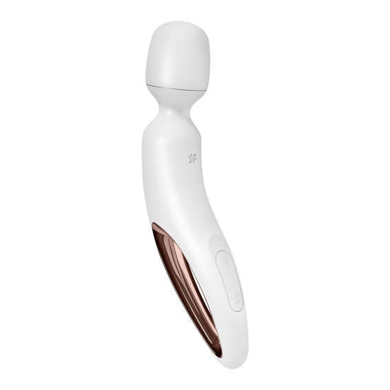 Вибромассажер, белый/розовое золото Satisfyer Wand-erland White/Rosegold