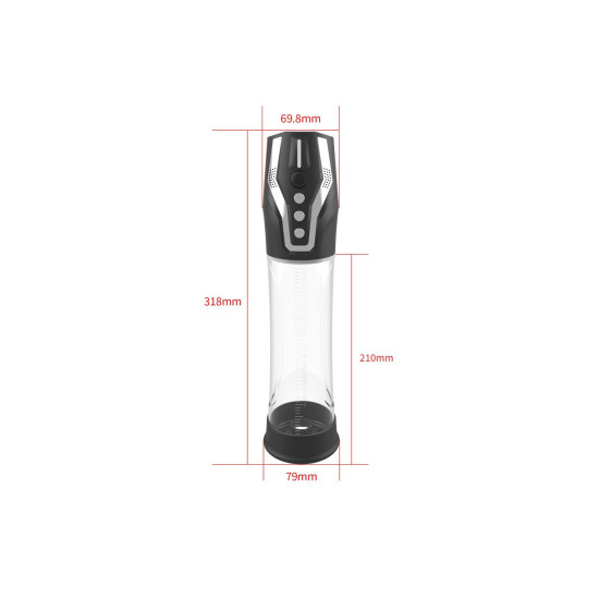 Автоматична вакуумна помпа для чоловіків Men Powerup Passion Pump
