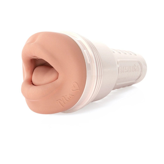 Очень нежный мастурбатор-ротик со слепка ротика Fleshlight Girls: Mia Malkova Headshot
