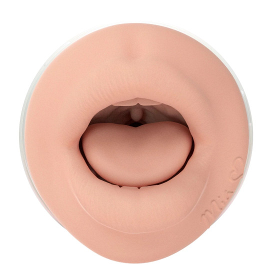 Очень нежный мастурбатор-ротик со слепка ротика Fleshlight Girls: Mia Malkova Headshot