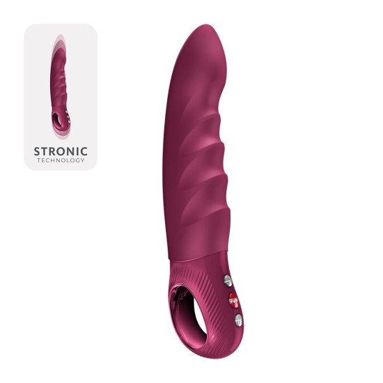 Перезаряжаемый пульсатор, 8 режимов работы, красный Fun Factory Stronic Deep Wine Red