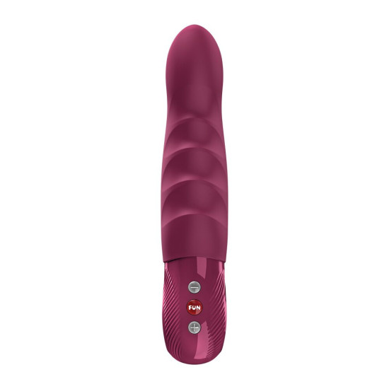 Перезаряжаемый пульсатор, 8 режимов работы, красный Fun Factory Stronic Deep Wine Red