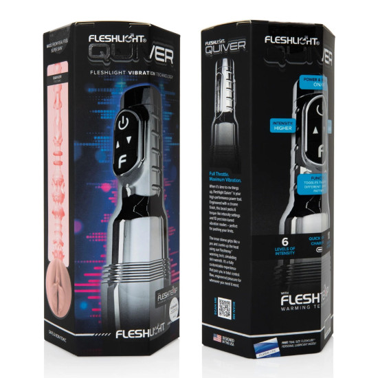 Вібромастурбатор Fleshlight Pink Quiver