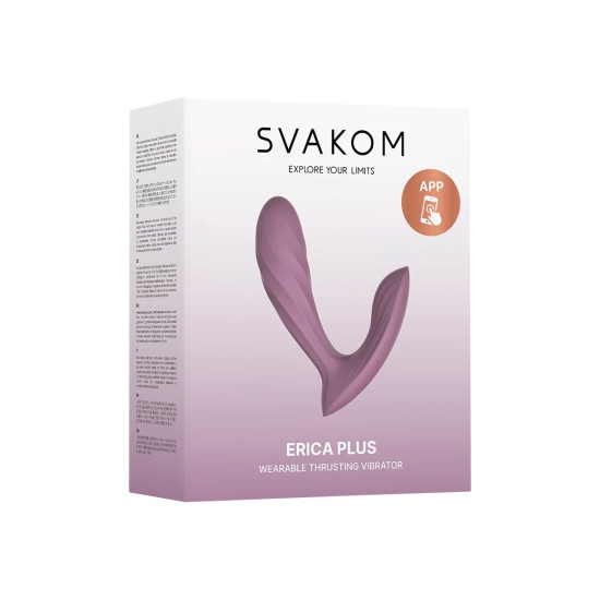 Дуже гнучкий смарт-пульсатор у трусики з 2 моторами Svakom Erica Plus
