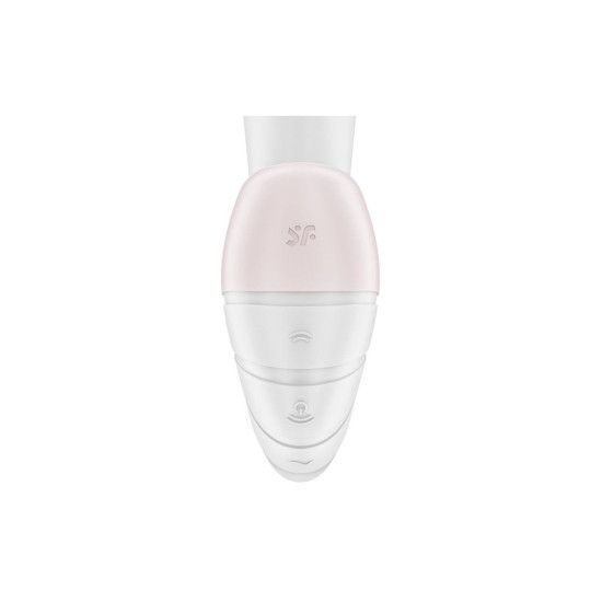 Вакуумний вібратор з 2 положеннями стовбура, білий Satisfyer Supernova White
