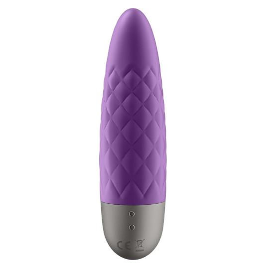 Мини-вибратор фиолетового цвета Satisfyer Ultra Power Bullet 5 Violet (мятая упаковка)