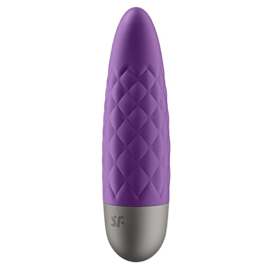 Мини-вибратор фиолетового цвета Satisfyer Ultra Power Bullet 5 Violet (мятая упаковка)