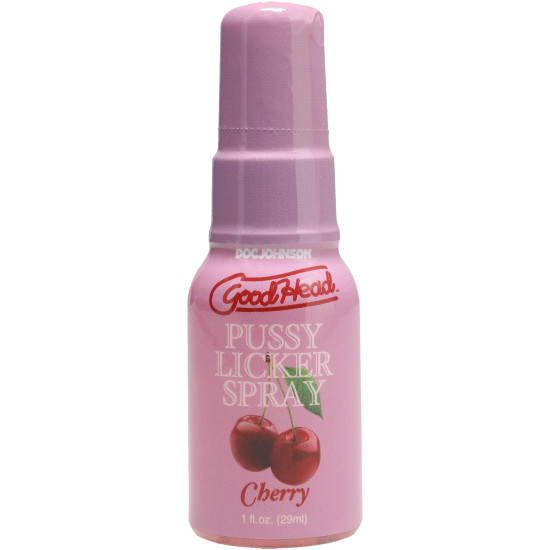 Стимулюючий спрей для кунілінгусу зі смаком вишні Doc Johnson GoodHead Pussy Licker Spray Cherry, 29 мл