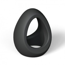 Эрекционное кольцо двойное, черное Love To Love FLUX RING BLACK ONYX