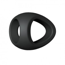 Эрекционное кольцо двойное, черное Love To Love FLUX RING BLACK ONYX