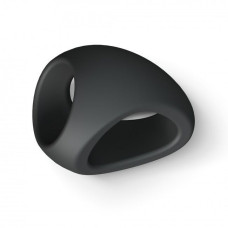 Эрекционное кольцо двойное, черное Love To Love FLUX RING BLACK ONYX