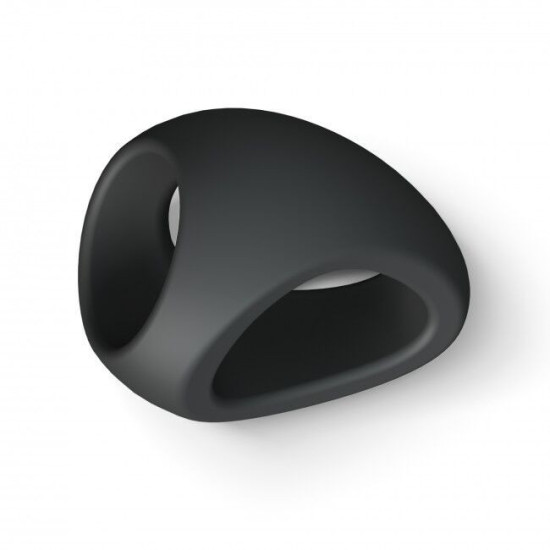 Ерекційне кільце подвійне, чорне Love To Love FLUX RING BLACK ONYX