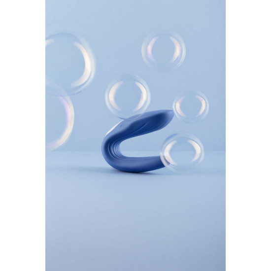 Вибратор для пар с двумя моторчиками Satisfyer Double Whale