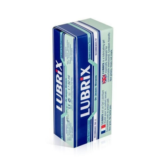 Класичний лубрикант на водній основі Lubrix, 50 ml