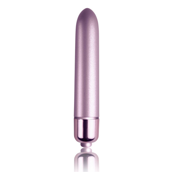 Вибропуля матовая цвета нежная сирень Rocks Off RO-90 мм Touch of Velvet Soft Lilac