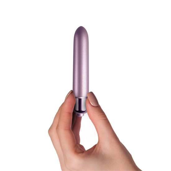 Вибропуля матовая цвета нежная сирень Rocks Off RO-90 мм Touch of Velvet Soft Lilac